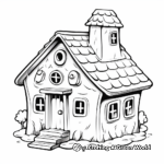 Budgie Habitat Coloring Pages: Birdhouse and More 3