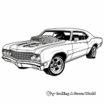 Buick GSX: High Performance Muscle Car Coloring Pages 3
