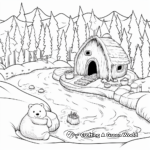 Build-A-Beaver-Dam Coloring Pages for Kids 4