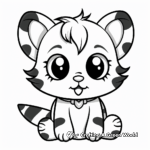 Bumblebee Kitten Coloring Pages for Children 3