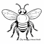 Bumblebee Lifecycle Coloring Pages 4