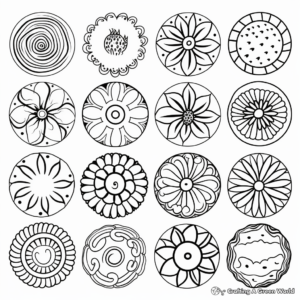 Bumper Collection of Mandala Coloring Pages for Mindfulness 3