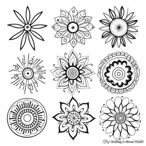 Bumper Collection of Mandala Coloring Pages for Mindfulness 4