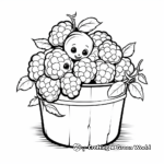 Bunch of Blackberries Coloring Pages 2