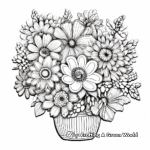 Cactus in Bloom Coloring Pages 2