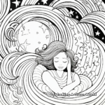 Calm and Relaxing Swirl Coloring Pages for Stress Relief 1