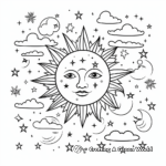 Captivating Constellations Coloring Pages 1