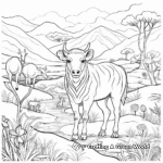 Captivating Land Animals Creation Coloring Pages 3