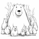Capybara and Friends: Other Rodents Coloring Pages 2