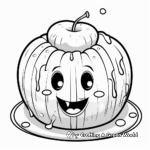 Caramelized Baking Apple Coloring Pages 1