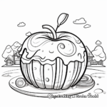 Caramelized Baking Apple Coloring Pages 2