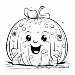 Caramelized Baking Apple Coloring Pages 3