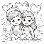 Caring and Sharing Love Coloring Pages 2