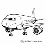 Cartoon Airplane Characters Coloring Pages 2