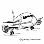 Cartoon Airplane Characters Coloring Pages 3