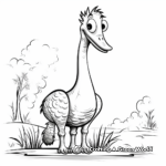 Cartoon Corythosaurus Coloring Pages 3