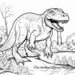 Ceratosaurus Hunting Coloring Pages 3