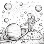 Challenging Celestial Bodies Coloring Pages 1