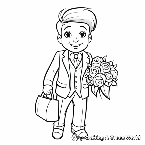 Wedding Coloring Pages - Free &amp; Printable!