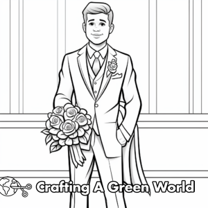 Wedding Coloring Pages - Free &amp; Printable!
