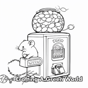 Bubble Gum Coloring Pages - Free &amp; Printable!