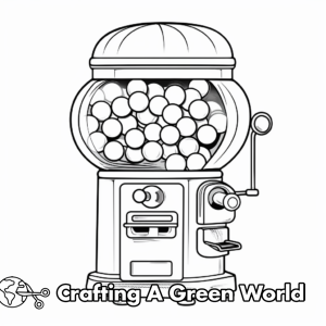 Bubble Gum Coloring Pages - Free &amp; Printable!