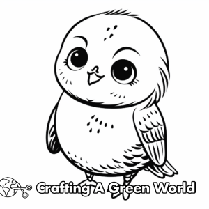 Budgie Coloring Pages - Free &amp; Printable!