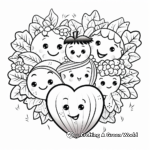 Charming 'Love' Fruit of the Spirit Coloring Pages 2