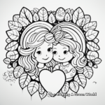 Charming 'Love' Fruit of the Spirit Coloring Pages 4