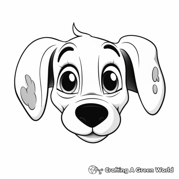 Nose Coloring Pages - Free &amp; Printable!