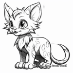 Charming Sphinx Cat Pack Coloring Pages 4