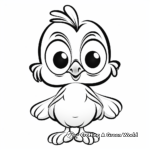 Charming Tweety Bird Coloring Pages 3