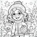 Cheerful Christmas Coloring Pages 2