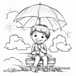 Cheerful Sunshine Get Well Soon Coloring Pages 3