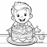 Cheery Layer Cake Coloring Pages 4
