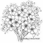 Cherry Blossoms in Full Bloom Coloring Pages 2