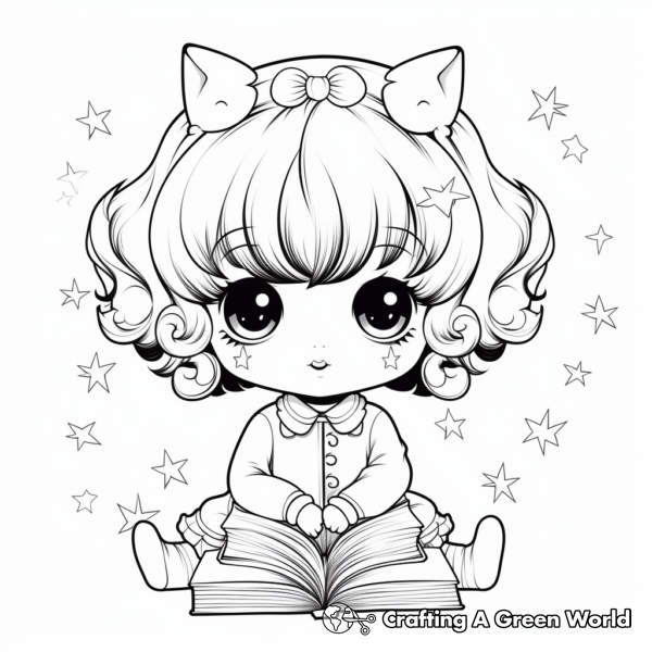 Kawaii Aesthetic Coloring Pages - Free & Printable!