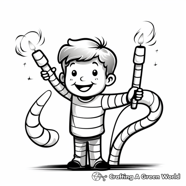 Christmas Light Coloring Pages - Free & Printable!