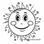 Child-Friendly Happy Face Get Well Soon Coloring Pages 2