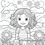 Child-Friendly Weather Patterns Coloring Pages 1