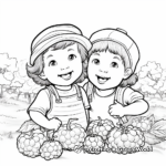 Children's Blackberry and Friends Coloring Pages 4