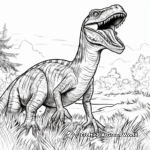 Children's Favorite: 'Jurassic Park' Velociraptors Coloring Pages 1