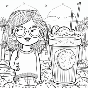 Chill Out with Cool Lemonade Coloring Pages 4