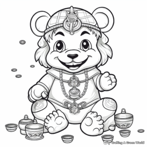 Chinese New Year 2023 Lucky Charms Coloring Sheets 2
