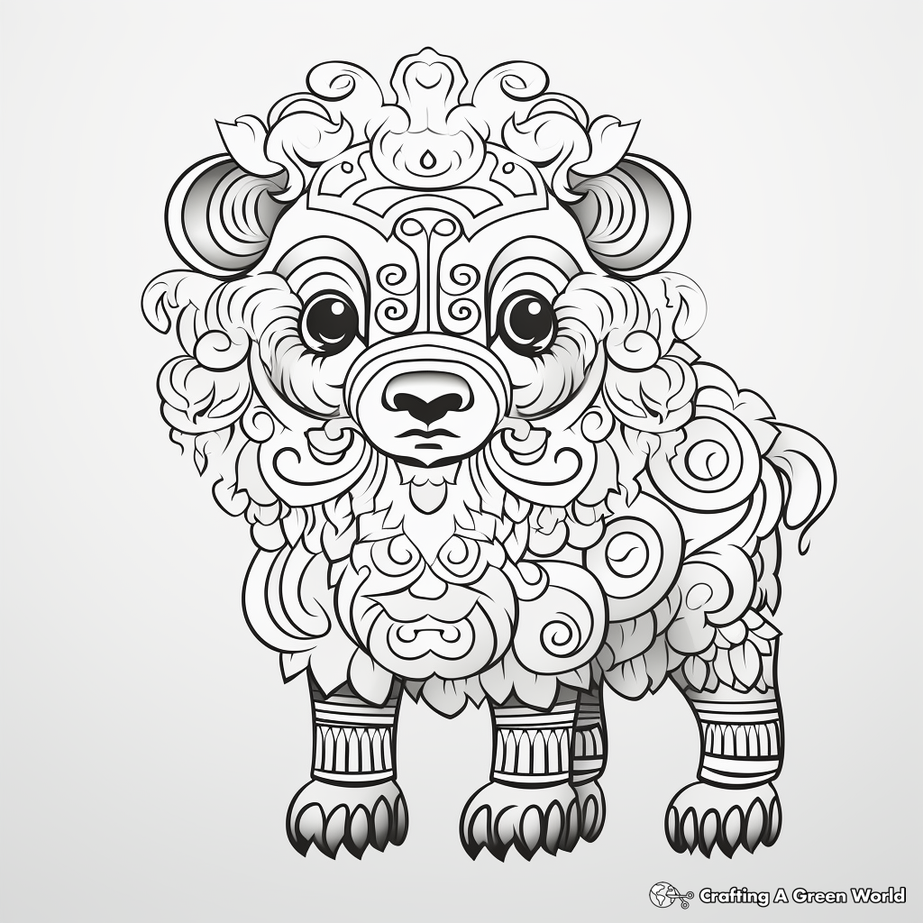 Chinese Zodiac Animal Coloring Pages 2