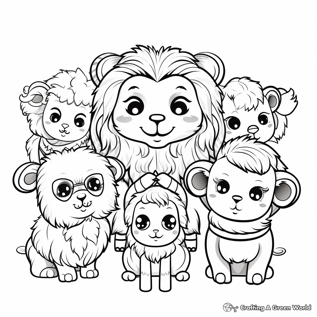 Chinese Zodiac Animal Coloring Pages 3