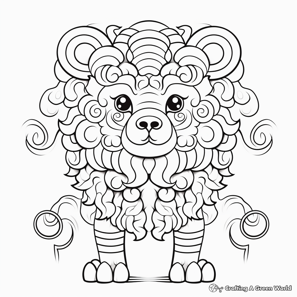 Chinese Zodiac Animal Coloring Pages 4