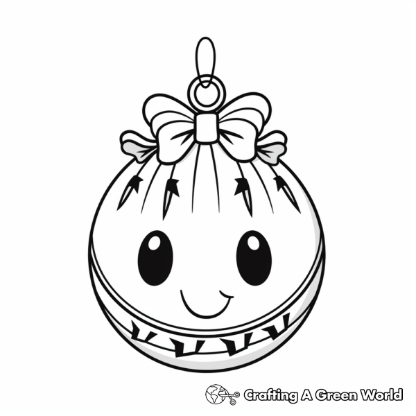 Ornament Coloring Pages - Free &amp; Printable!