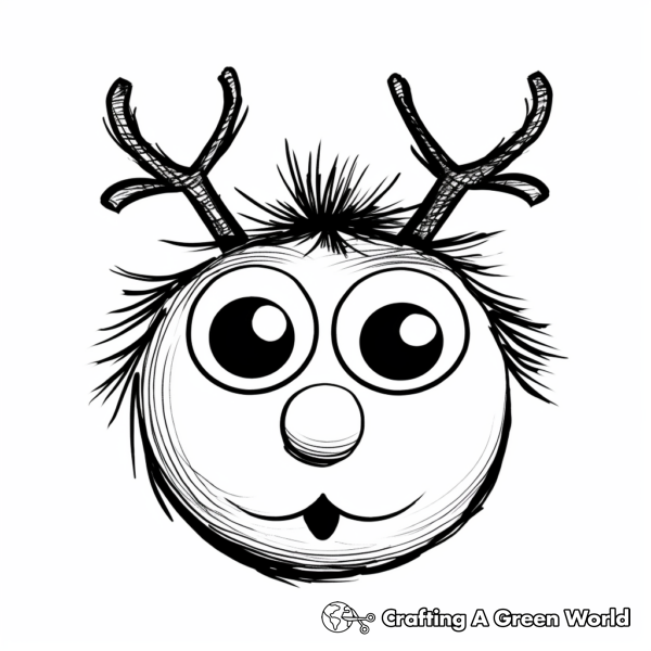 Nose Coloring Pages - Free &amp; Printable!