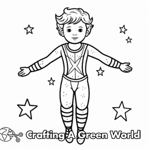 Leotard Coloring Pages - Free &amp; Printable!